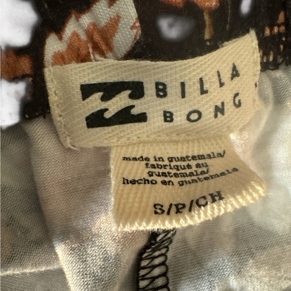 NWT Women’s Billabong Sundown High Waisted Flared Boot Cut Floral Soft sz small - Picture 7 of 8